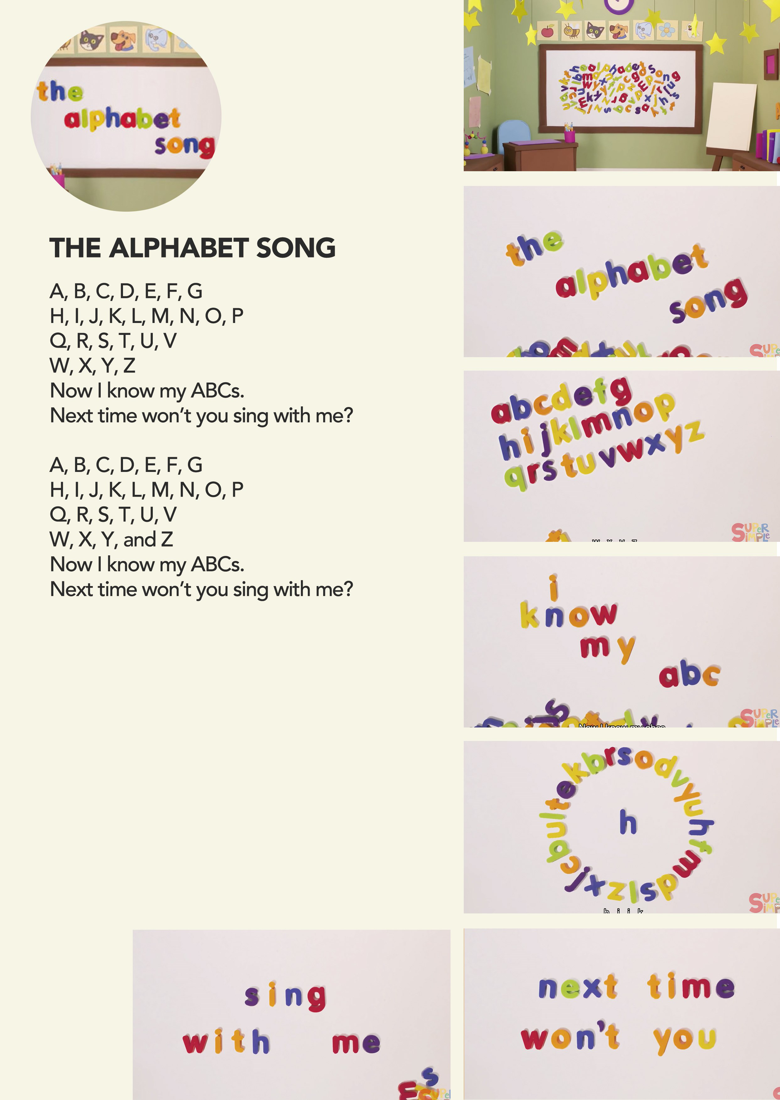 118 The Alphabet Song - Super Simple Songs